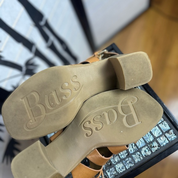 Bass Portia Block Heel Lace Up Sandals Size 7.5 - Picture 6 of 6